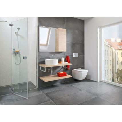 JIKA H8184200001121 - Umyvadlo na desku CUBITO pr. 40 cm keramika/bílá