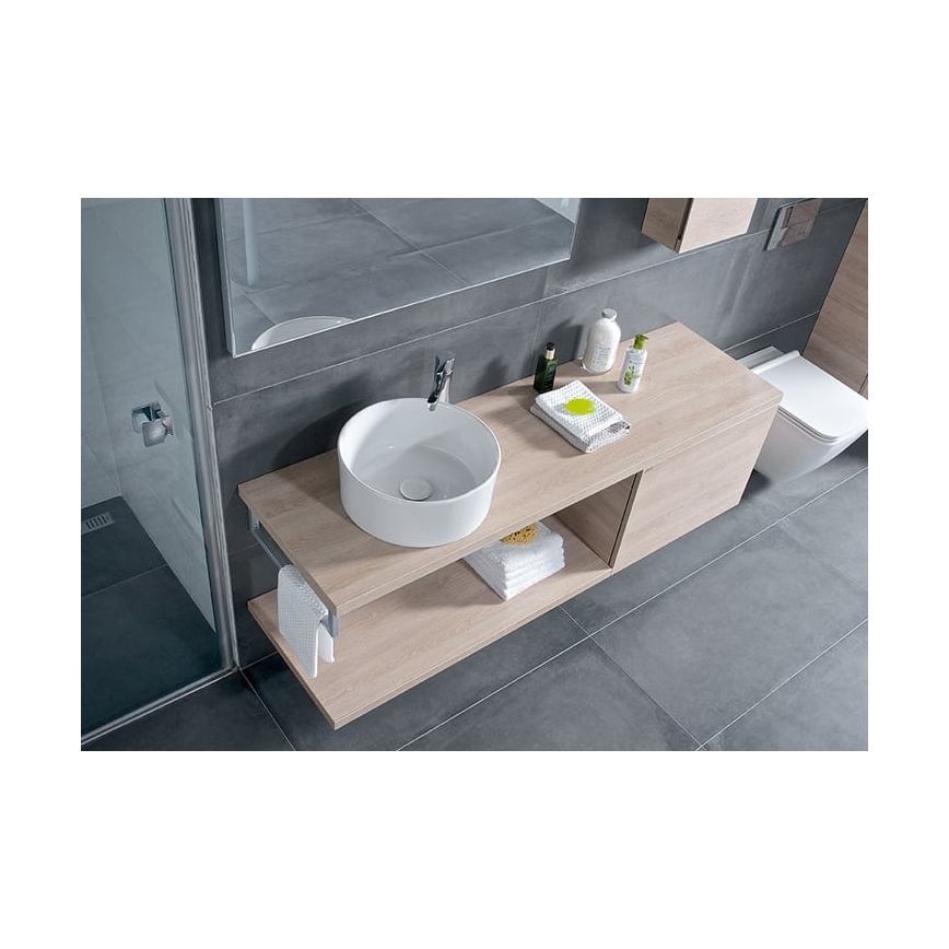 JIKA H8184200001121 - Umyvadlo na desku CUBITO pr. 40 cm keramika/bílá