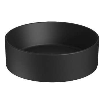 JIKA H8184207161121 - Umyvadlo na desku CUBITO pr. 40 cm keramika/matná černá