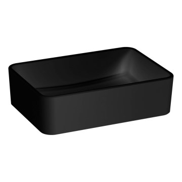 JIKA H8184237161121 - Umyvadlo na desku CUBITO 50x35 cm keramika/matná černá