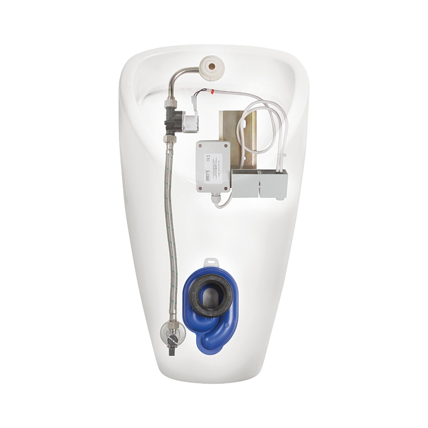 JIKA H8430700004901 - Pisoár se senzorem GOLEM 230V vnitřní přívod, zadní odpad keramika/bílá