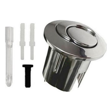 JIKA H8913630000001 - Splachovací tlačítko DUAL LYRA/DEEP lesklý chrom