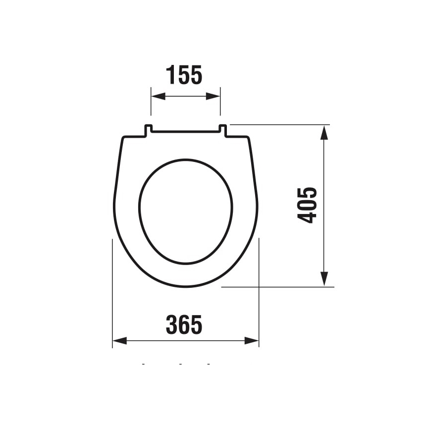 JIKA H8933813000001 - Záchodové prkénko SoftClose LYRA duroplast/bílá