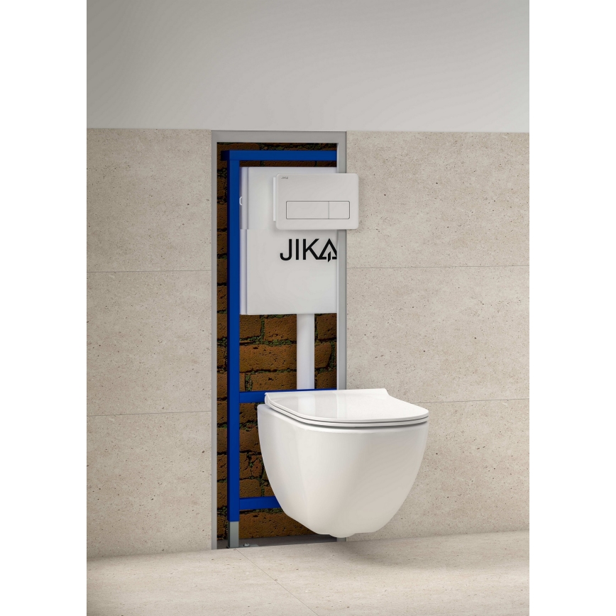 JIKA H8936620000001 - Splachovací tlačítko DUAL PRO bílá