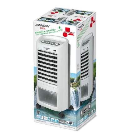 JOHNSON - Přenosný ochlazovač vzduchu COOL 65W/230V bílá/šedá