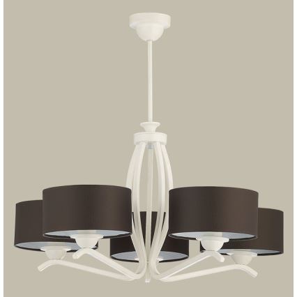Jupiter 1192 - Závěsné svítidlo KASZMIR 5xE27/60W/230V