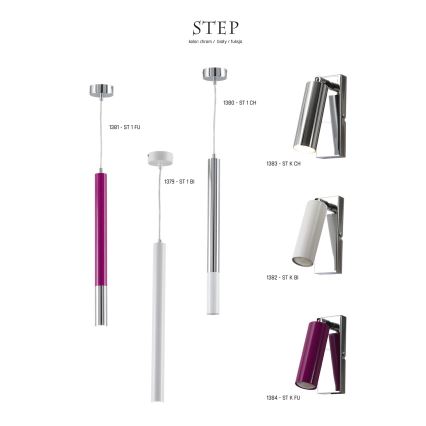 Jupiter 1383 - ST K BC - LED nástěnné svítidlo STEP LED/4,3W/230V