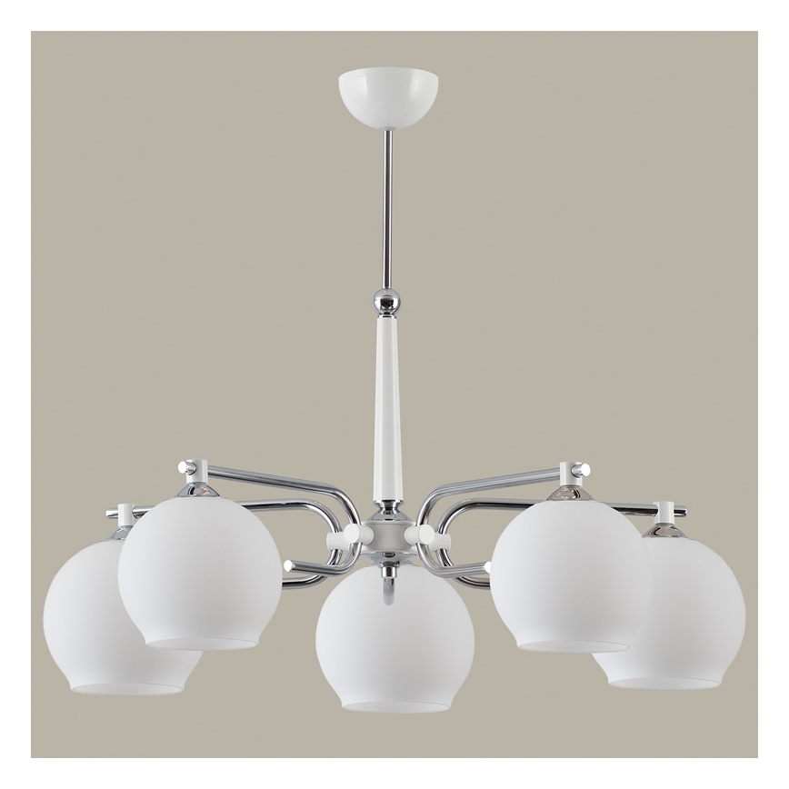 Jupiter 1399 - AX 5 B - Lustr na tyči AXEL 5xE27/60W/230V