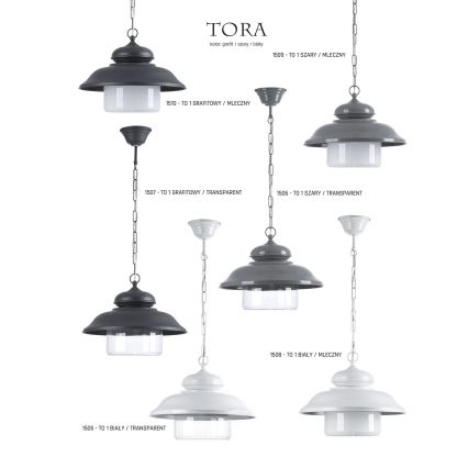 Jupiter 1505 - Lustr na řetězu TORA 1xE27/60W/230V