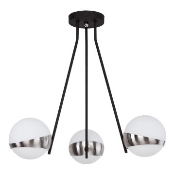 Jupiter 1714 - Lustr na tyči ELFA 3xE14/40W/230V lesklý chrom