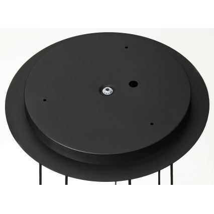 Jupiter 2018 - Lustr na lanku ALAS 7xGU10/10W/230V zlatá/černá