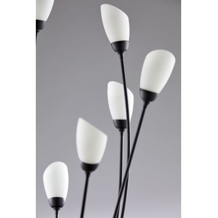 Jupiter 2058 - Stojací lampa GLORIOSA 9xG9/14W/230V černá