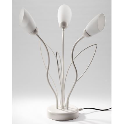 Jupiter 2060 - Stolní lampa GLORIOSA 3xG9/14W/230V krémová