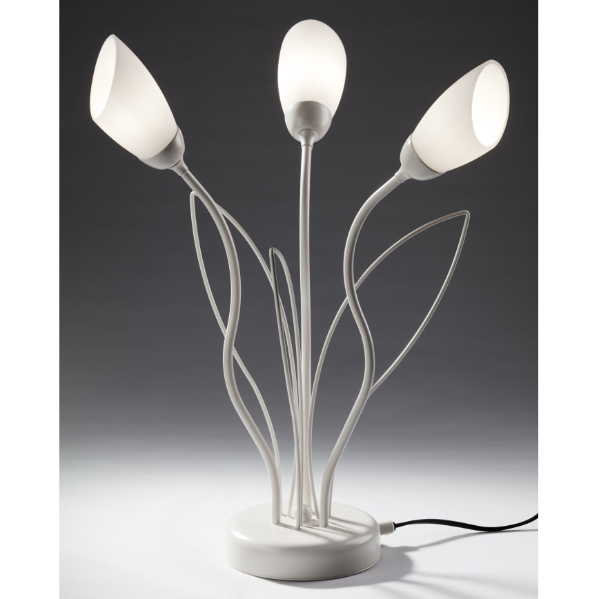 Jupiter 2060 - Stolní lampa GLORIOSA 3xG9/14W/230V krémová