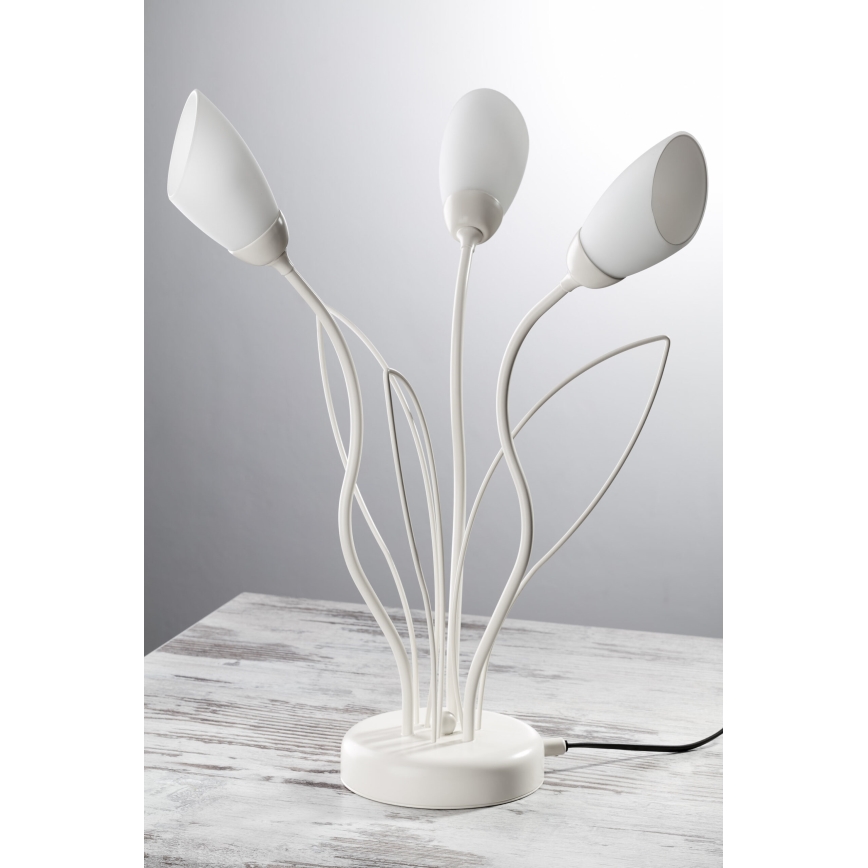 Jupiter 2060 - Stolní lampa GLORIOSA 3xG9/14W/230V krémová