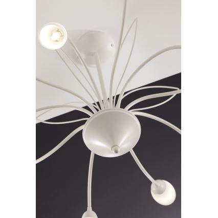 Jupiter 2061 - Lustr na tyči GLORIOSA 10xG9/14W/230V krémová