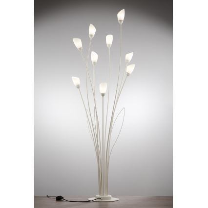 Jupiter 2063 - Stojací lampa GLORIOSA 9xG9/14W/230V krémová