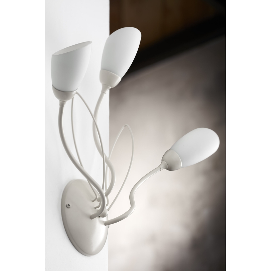 Jupiter 2064 - Nástěnné svítidlo GLORIOSA 3xG9/14W/230V krémová