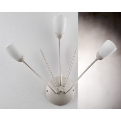 Jupiter 2064 - Nástěnné svítidlo GLORIOSA 3xG9/14W/230V krémová