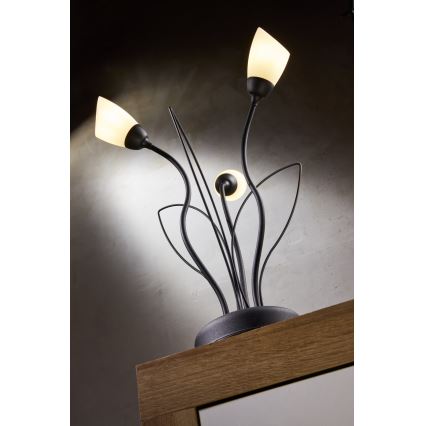 Jupiter 2065 - Stolní lampa GLORIOSA 3xG9/14W/230V černá