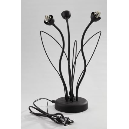 Jupiter 2065 - Stolní lampa GLORIOSA 3xG9/14W/230V černá