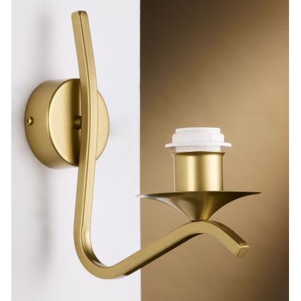 Jupiter 2115 - Nástěnná lampa KASZMIR 1xE27/15W/230V modrá/zlatá