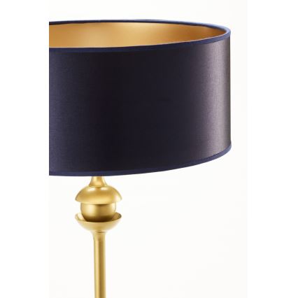 Jupiter 2116 - Stolní lampa KASZMIR 1xE27/15W/230V modrá/zlatá