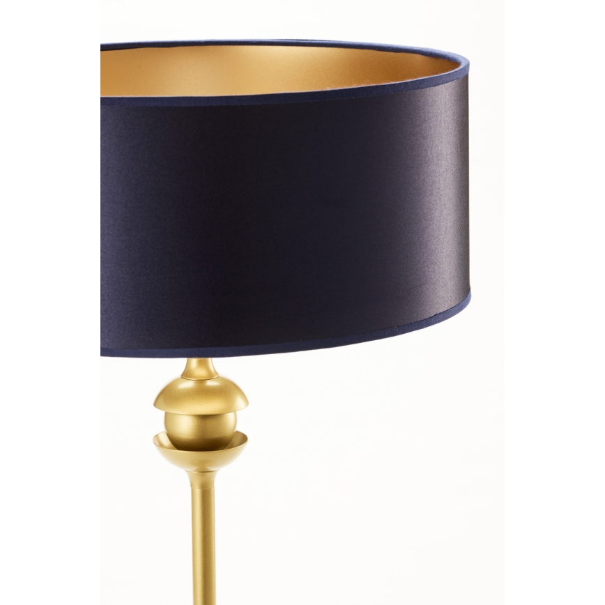 Jupiter 2116 - Stolní lampa KASZMIR 1xE27/15W/230V modrá/zlatá