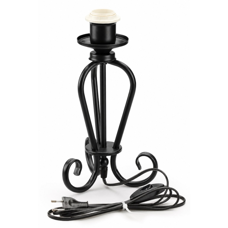 Jupiter 2202 - Stolní lampa ELPIS 1xE27/15W/230V bílá/černá