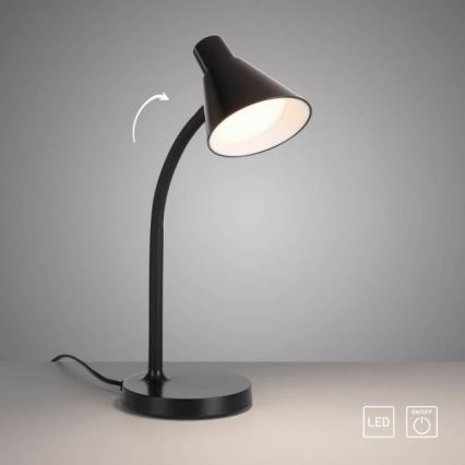JUST LIGHT. 11248-18 - LED Flexibilní stolní lampa PIXIE LED/4,5W/230V černá