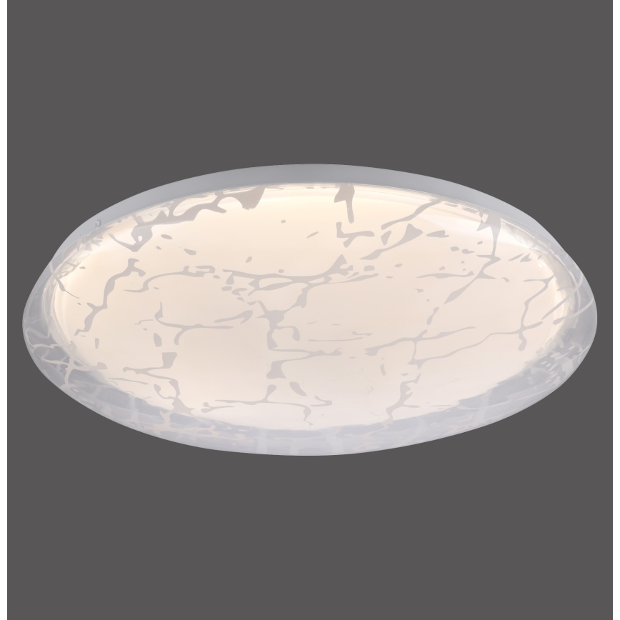 JUST LIGHT. 14008-16 - LED Stmívatelné stropní svítidlo ART PLAFO LED/20W/230V 2700-6500K pr. 38 cm bílá + dálkové ovládání