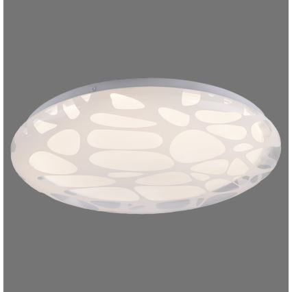 JUST LIGHT. 14009-16 - LED Stmívatelné stropní svítidlo ART PLAFO LED/20W/230V 2700-6500K pr. 38 cm bílá + dálkové ovládání