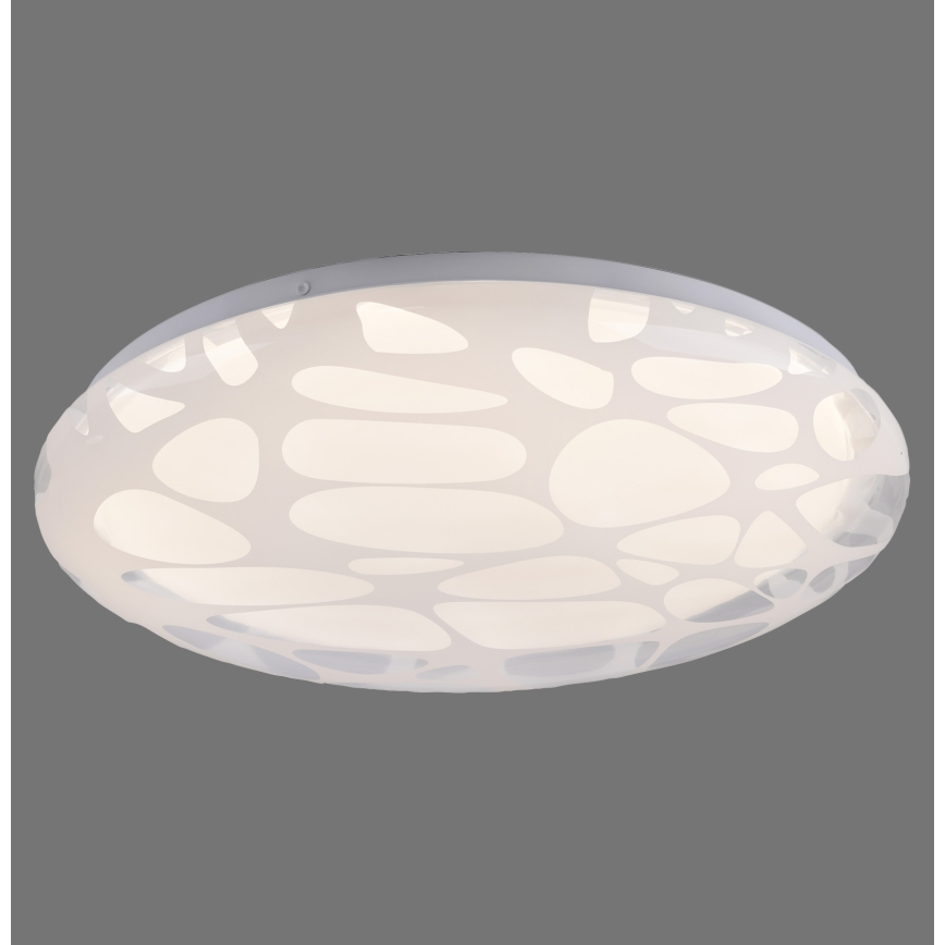 JUST LIGHT. 14009-16 - LED Stmívatelné stropní svítidlo ART PLAFO LED/20W/230V 2700-6500K pr. 38 cm bílá + dálkové ovládání
