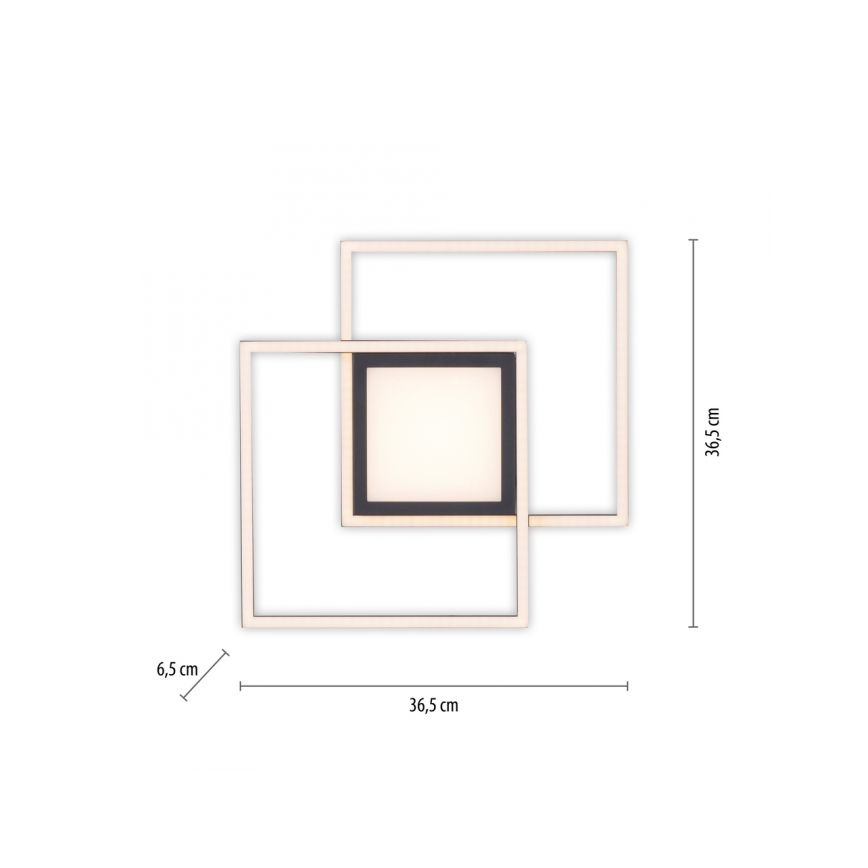 JUST LIGHT. 14144-18 - LED Stropní svítidlo ASMIN LED/26W/230V