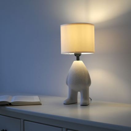 JUST LIGHT. 14191-39 - Stolní lampa TED 1xE27/25W/230V béžová