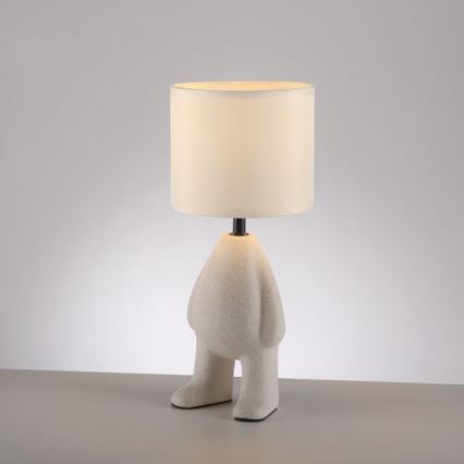 JUST LIGHT. 14191-39 - Stolní lampa TED 1xE27/25W/230V béžová