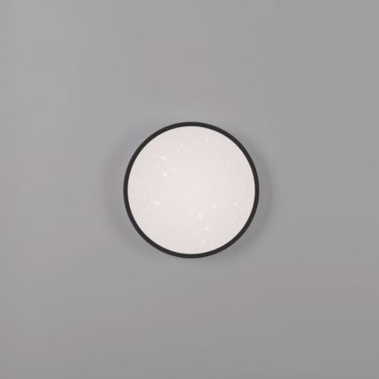 JUST LIGHT. 14293-18 - LED Stmívatelné stropní svítidlo KYLE LED/10W/230V pr. 28 cm černá