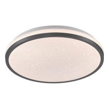 JUST LIGHT. 14293-18 - LED Stmívatelné stropní svítidlo KYLE LED/10W/230V pr. 28 cm černá