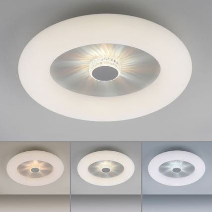 JUST LIGHT. 14383-16 - LED Stmívatelné stropní svítidlo VERTIGO LED/26W/230V 2700-5000K bílá + dálkové ovládání
