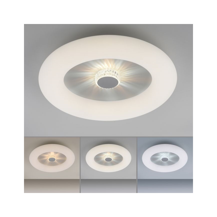 JUST LIGHT. 14383-16 - LED Stmívatelné stropní svítidlo VERTIGO LED/26W/230V 2700-5000K bílá + dálkové ovládání