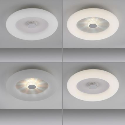 JUST LIGHT. 14383-16 - LED Stmívatelné stropní svítidlo VERTIGO LED/26W/230V 2700-5000K bílá + dálkové ovládání