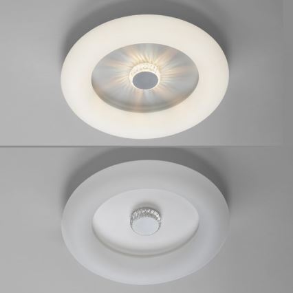 JUST LIGHT. 14383-16 - LED Stmívatelné stropní svítidlo VERTIGO LED/26W/230V 2700-5000K bílá + dálkové ovládání