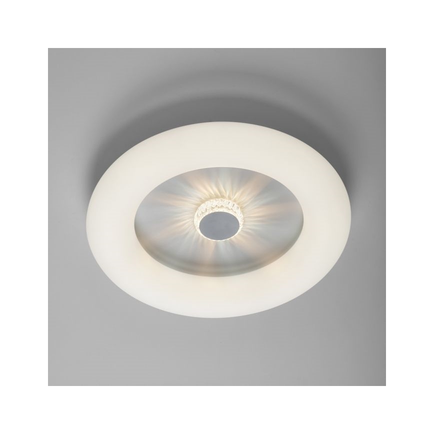 JUST LIGHT. 14383-16 - LED Stmívatelné stropní svítidlo VERTIGO LED/26W/230V 2700-5000K bílá + dálkové ovládání