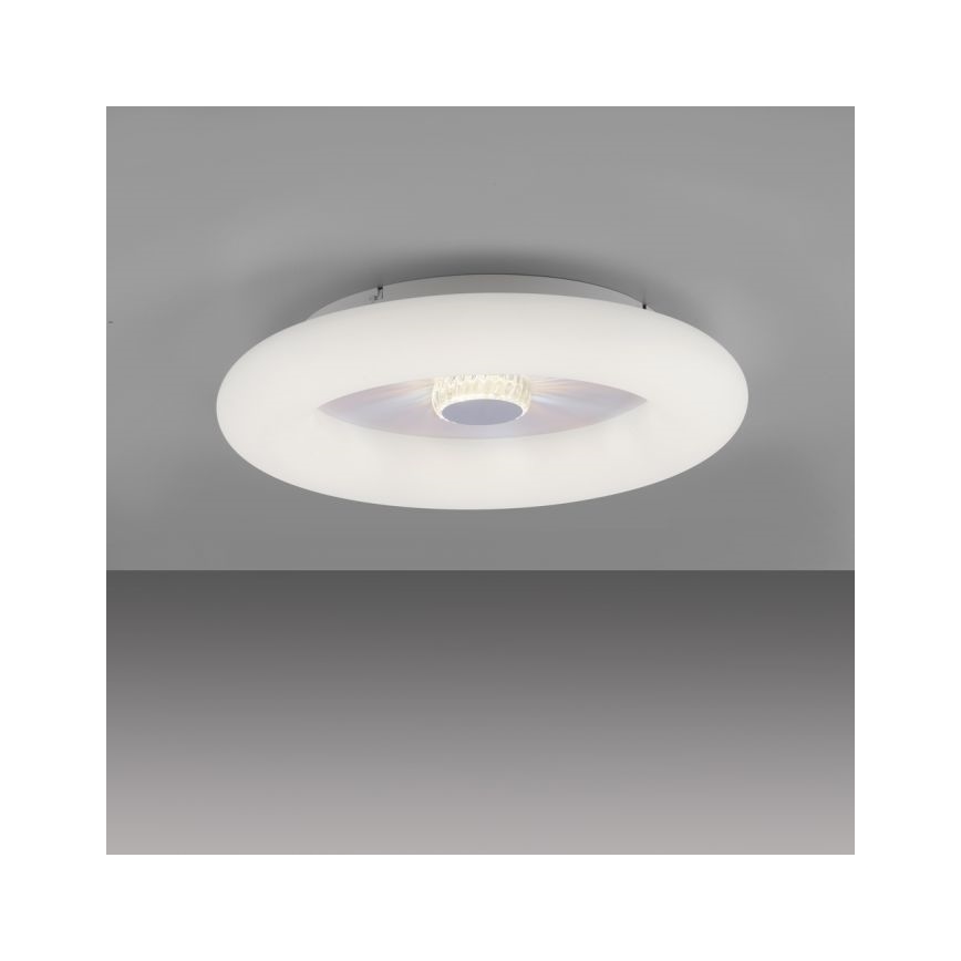 JUST LIGHT. 14383-16 - LED Stmívatelné stropní svítidlo VERTIGO LED/26W/230V 2700-5000K bílá + dálkové ovládání