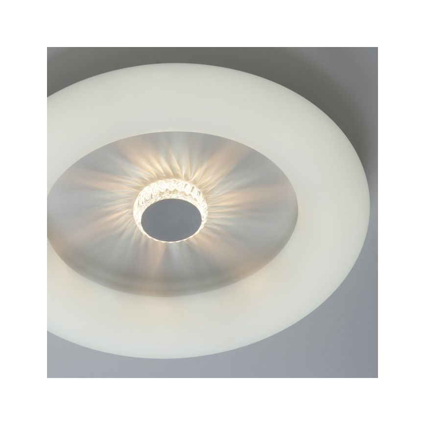 JUST LIGHT. 14383-16 - LED Stmívatelné stropní svítidlo VERTIGO LED/26W/230V 2700-5000K bílá + dálkové ovládání