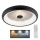 JUST LIGHT. 14384-18 - LED Stmívatelné stropní svítidlo VERTIGO LED/29W/230V 2700-5000K černá + dálkové ovládání