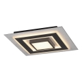 JUST LIGHT. 14439-21 - LED Stropní svítidlo CICHIO LED/18,5W/230V + LED/9W 40x40 cm černá