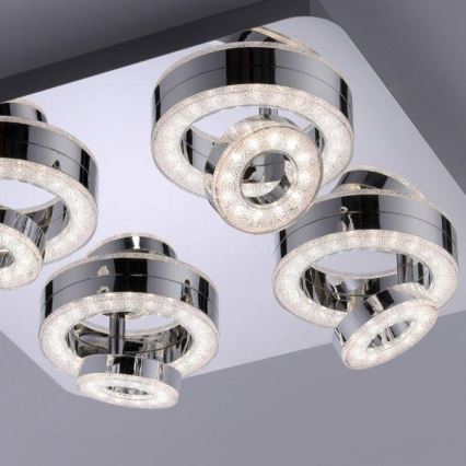 JUST LIGHT. 14662-17 - LED RGBW Stmívatelné bodové svítidlo TIM LOLASMART 4xLED/5,9/230V 2700-5000K + dálkové ovládání