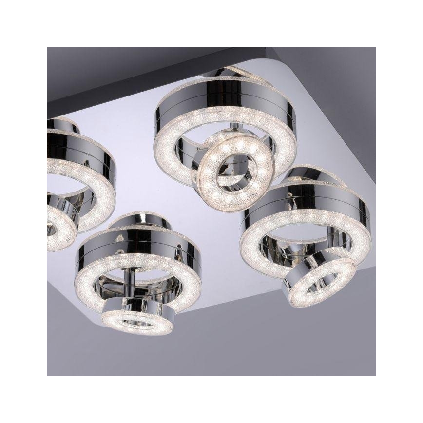JUST LIGHT. 14662-17 - LED RGBW Stmívatelné bodové svítidlo TIM LOLASMART 4xLED/5,9/230V 2700-5000K + dálkové ovládání