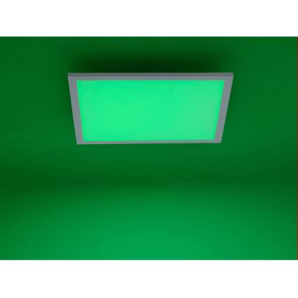 JUST LIGHT. 14681-16 - LED RGB Stmívatelný přisazený panel LOLA FLAT LED/28W/230V 2700-5000K + dálkové ovládání